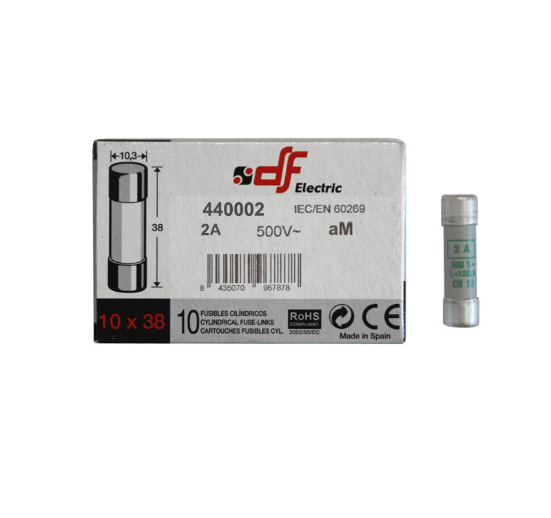 ΦΥΣΙΓΓΙΟ ΚΥΛΙΝΔΡΙΚΟ 10x38mm 2A aM 88-0029 ADELEQ