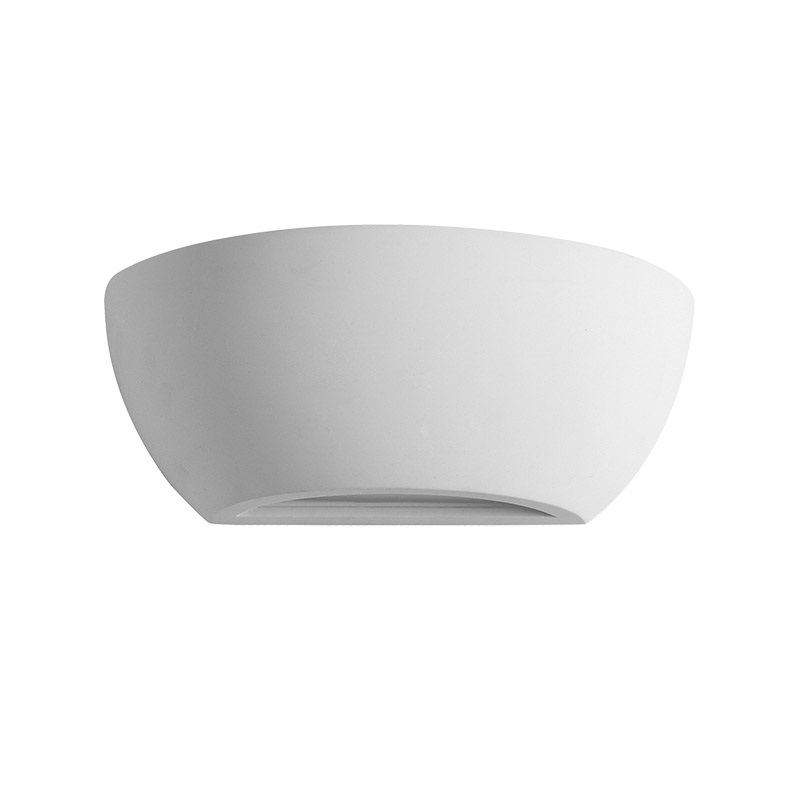 ΑΠΛΙΚΑ ΓΥΨΙΝΗ ΚΩΝΙΚΗ UP DOWN ΝΤΟΥΙ E14 D:310x155 h:110mm 21-11018 LUMEN