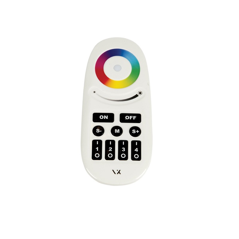 ΤΗΛΕΧΕΙΡΙΣΤΗΡΙΟ 2.4GHz 3V 4 ZONE RGB+W VK/FUT095 VK