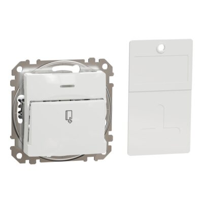 SEDNA DESIGN ΚΑΡΤΟΔΙΑΚΟΠΤΗΣ ΛΕΥΚΟΣ SDD111121 SCHNEIDER