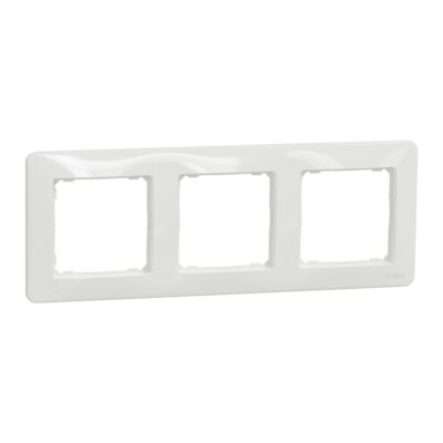 SEDNA DESIGN ΠΛΑΙΣΙΟ 3 ΘΕΣΕΩΝ ΛΕΥΚΟ SDD311803 SCHNEIDER
