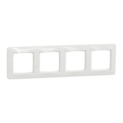 SEDNA DESIGN ΠΛΑΙΣΙΟ 4 ΘΕΣΕΩΝ ΛΕΥΚΟ SDD311804 SCHNEIDER