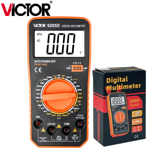 VICTOR VC-9205D ΨΗΦΙΑΚΟ ΠΟΛΥΜΕΤΡΟ ΑΚΡΙΒΕΙΑΣ