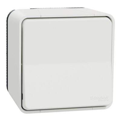 MUREVA STYL ΜΠΟΥΤΟΝ ΑΠΛΟ ΕΠΙΤΟΙΧΟ ΛΕΥΚΟ MUR39026 SCHNEIDER