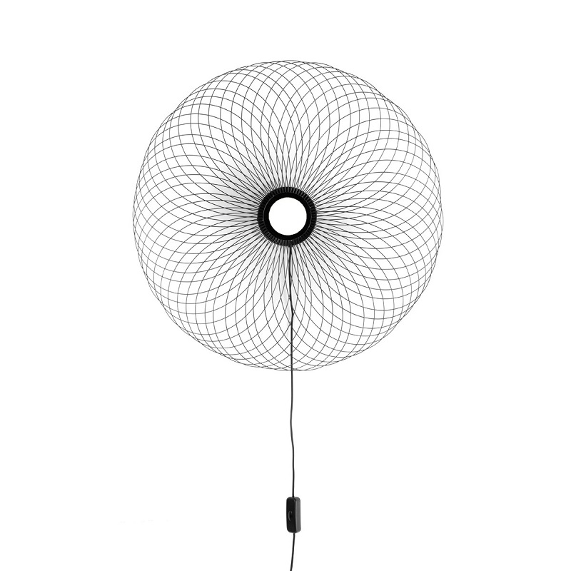 ΕΠΙΤΟΙΧΟ ΦΩΤΙΣΤΙΚΟ 220-240V 8W 2700K IP20 61-74cm ΜΑΥΡΟ VK/04255WA/B/WW VK