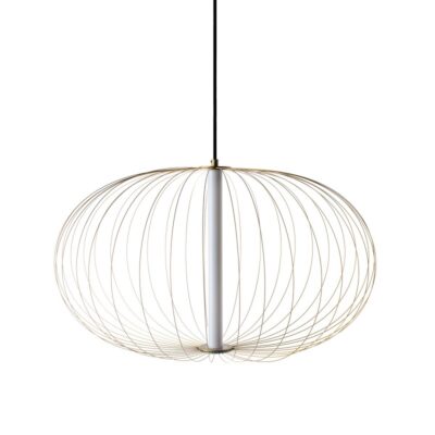 ΦΩΤΙΣΤΙΚΟ LED ΚΡΕΜΑΣΤΟ 220-240V 5W 2700K 350lm CRI>80 IP20 50x26cm ΜΠΡΟΝΖΕ  VK/04388/PE/BS/W VK