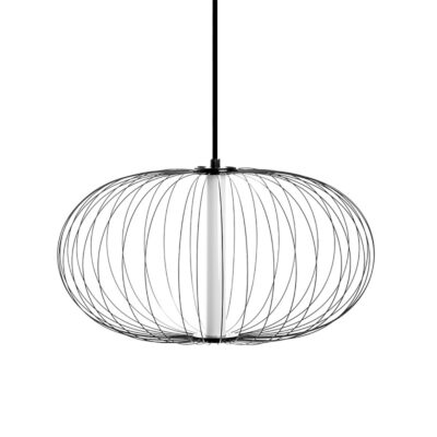 ΦΩΤΙΣΤΙΚΟ LED ΚΡΕΜΑΣΤΟ  220-240V 5W 2700K 350lm CRI>80 IP20 50X26cm ΜΑΥΡΟ   VK/04388/PE/B/W VK