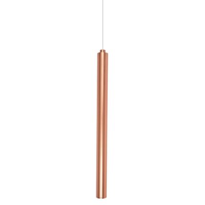 ΦΩΤΙΣΤΙΚΟ LED ΚΡΕΜΑΣΤΟ 220-240V 7w 3000K 675lm CRI>90 IP20 L75cm ΡΟΖ ΧΡΥΣΟ  VK/04396/RG/W/75 VK