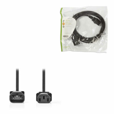 ΚΑΛΩΔΙΟ ΤΡΟΦΟΔΟΣΙΑΣ IEC-320-C14 - IEC-320-C13 2m ΜΑΥΡΟ CEGP10500BK20 NEDIS