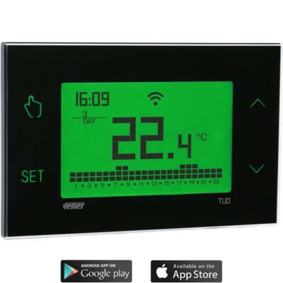 ΧΡΟΝ/ΣΤΑΤΗΣ ΗΜ-ΕΒΔ ΨΗΦ. TUO WI-FI BATTERY NERO VEMER