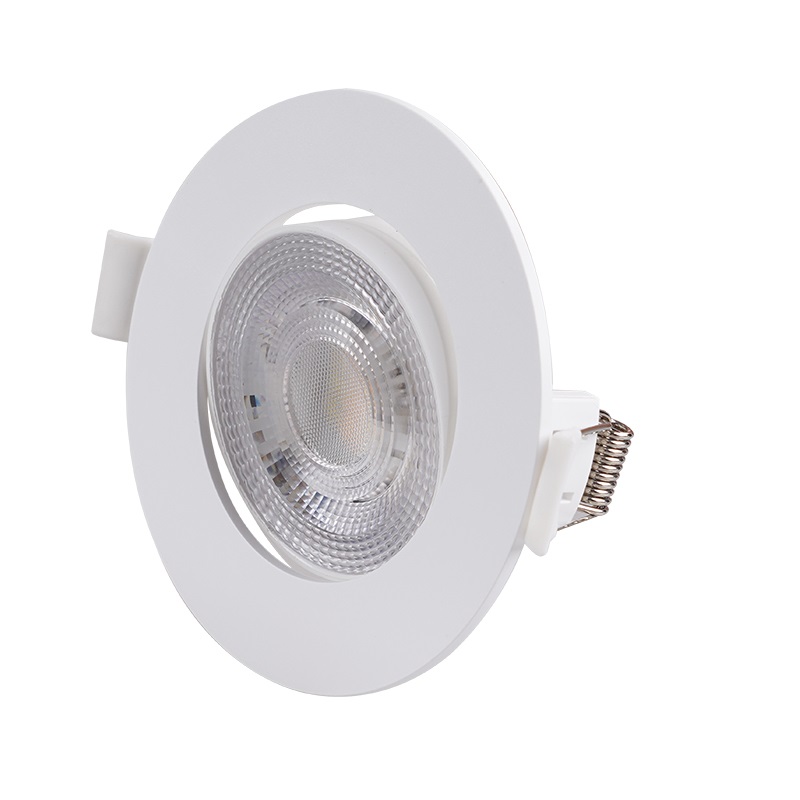 LED ΣΠΟΤ ΨΕΥΔΟΡΟΦΗΣ ΚΙΝΗΤΟ ΣΤΡΟΓΓΥΛΟ 3W/5W/7W CCT 38° ΛΕΥΚΟ 21-2709 LUMEN