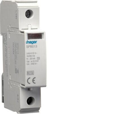ΑΠΑΓΩΓΟΣ ΥΠΕΡΤΑΣΗΣ T2 1P 40kA 2,2kV IT SPB113 HAGER