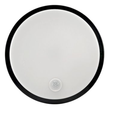 ΦΩΤΙΣΤΙΚΟ LED ΜΕ ΑΙΣΘΗΤΗΡΑ ΚΙΝΗΣΗΣ 10W 4000K 1000lm IP65 ΜΑΥΡΟ LLS10CB GEYER
