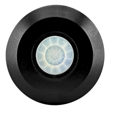 ΕΠΙΤΟΙΧΟΣ ΑΝΙΧΝΕΥΤΗΣ ΚΙΝΗΣΗΣ IR Mini 180° 12m IP20 ΜΑΥΡΟΣ SIM-SB GEYER
