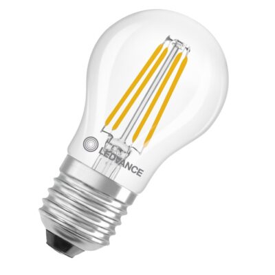ΛΑΜΠΑ LED FILAMENT ΔΙΑΦΑΝΗ ΣΦΑΙΡΙΚΗ Ε27 4W 2700K 4099854482441 LEDVANCE OSRAM