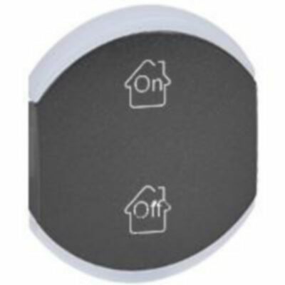 CELIANE ΠΛΑΚΙΔΙΟ ON -OFF GEN SCS 2ΣΤ GRAPHITE 064858 LEGRAND
