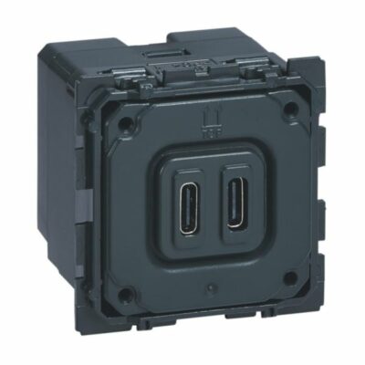 CELIANE ΜΗΧΑΝΙΣΜΟΣ ΠΡΙΖΑΣ ΦΟΡΤΙΣΗΣ 2XUSB C+C 067466 LEGRAND