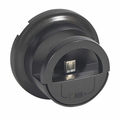 CELIANE ΠΛΑΚΙΔΙΟ DOCK 2USB GRAPHITE 067910 LEGRAND