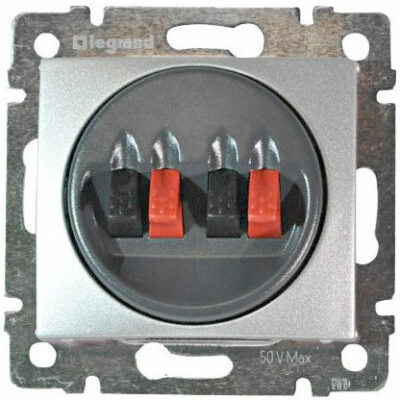 VALENA ΠΡΙΖΑ ΗΧΕΙΩΝ 2ΕΞΟΔΩΝ ΑΛΟΥΜΙΝΙΟ 770124 LEGRAND