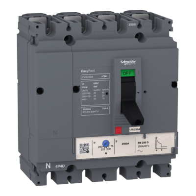LV516323 ΔΙΑΚΟΠΤΗΣ ΙΣΧΥΟΣ EASYPACT CVS CVS160B TM160D 4P/4d SCHNEIDER