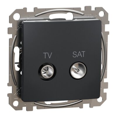 SEDNA DESIGN ΠΡΙΖΑ TV SAT ΤΕΡΜΑΤΙΚΗ 4DB ΑΝΘΡΑΚΙ SDD114471S SCHNEIDER