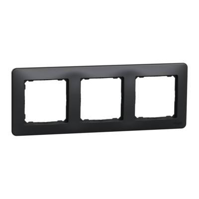 SEDNA DESIGN ΠΛΑΙΣΙΟ 3 ΘΕΣΕΩΝ ΑΝΘΡΑΚΙ SDD314803 SCHNEIDER