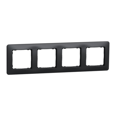 SEDNA DESIGN ΠΛΑΙΣΙΟ 4 ΘΕΣΕΩΝ ΑΝΘΡΑΚΙ SDD314804 SCHNEIDER
