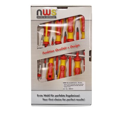 ΣΕΤ 8 ΚΑΤΣΑΒΙΔΙΑ NWS VDE 1000V ΚΙΤΡΙΝΗ ΛΑΒΗ 15-1 LUMEN
