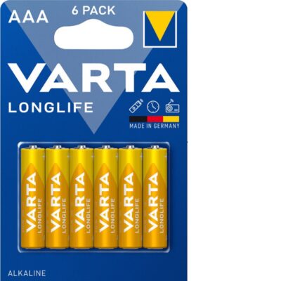 LR3 ΑΑΑ ΜΠΑΤΑΡΙΑ 4103 6 τεμάχια VARTA