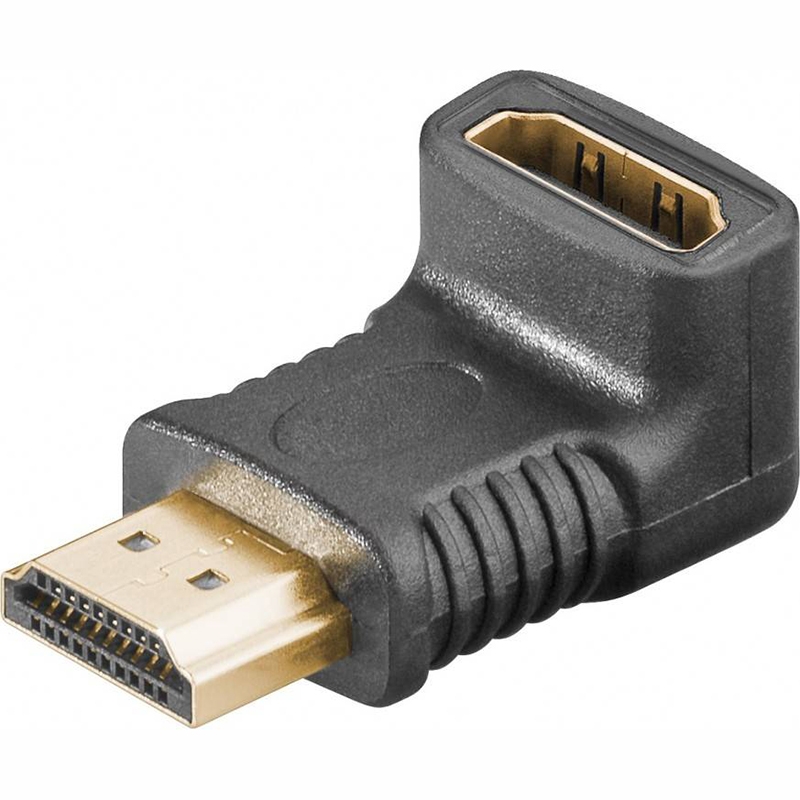 51727 ADAPTOR HDMI- ΘΗΛΥΚΟ ΣΕ HDMI- ΑΡΣΕΝΙΚΟ ΓΩΝΙΑΚΟ 270μοίρες 24-03-0103 GOOBAY