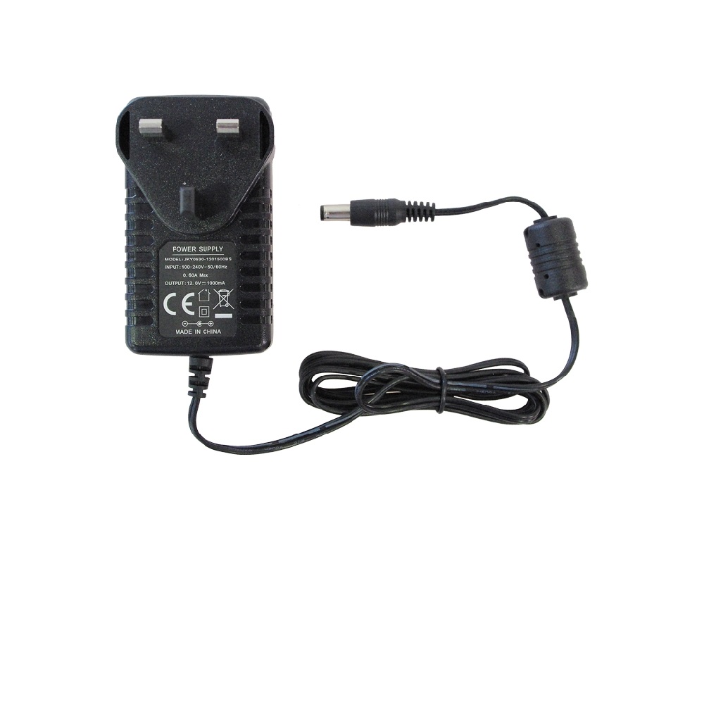 PSU 12V/1.0A 3pin UK 08-07-0013 EDISION
