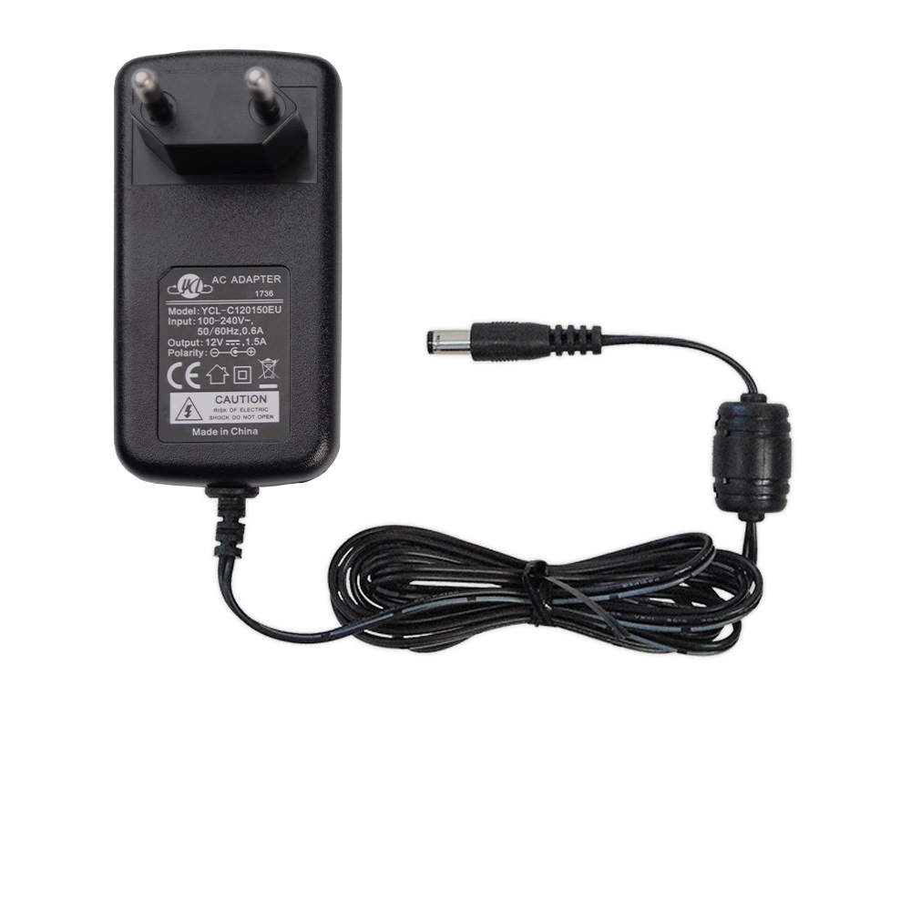 PSU 12V/1.5A 2pin EU 08-07-0001 EDISION