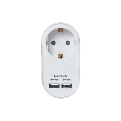 ΑΝΤΑΠΤΟΡΑΣ ΦΟΡΤΙΣΗΣ 2 x USB 2.4A COM  04.0012