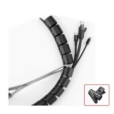 ΣΠΙΡΑΛ ΟΡΓΑΝΩΤΗΣ ΚΑΛΩΔΙΩΝ ΜΕ ΚΛΙΠ 18mm 2m 05.833 COM