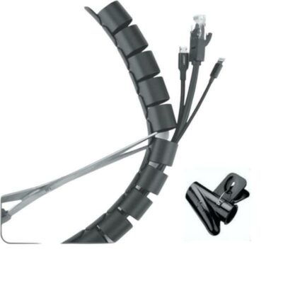 ΣΠΙΡΑΛ ΟΡΓΑΝΩΤΗΣ ΚΑΛΩΔΙΩΝ ΜΕ ΚΛΙΠ 30mm 2m 05.835 COM