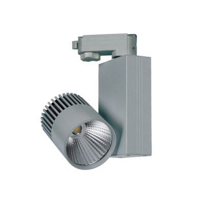 ΣΠΟΤ ΡΑΓΑΣ ΑΛΟΥΜΙΝΙΟΥ LED COB 220-240V 15W 3000K 1.200lm 24° IP20 ΓΚΡΙ  VK/04020/G/W/24 VK