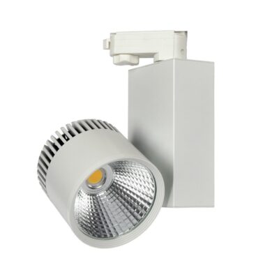 ΣΠΟΤ ΡΑΓΑΣ ΑΛΟΥΜΙΝΙΟΥ LED COB 220-240V 45W 4000K 4.050lm 36° IP20 ΛΕΥΚΟ VK/04022/W/C/36 VK