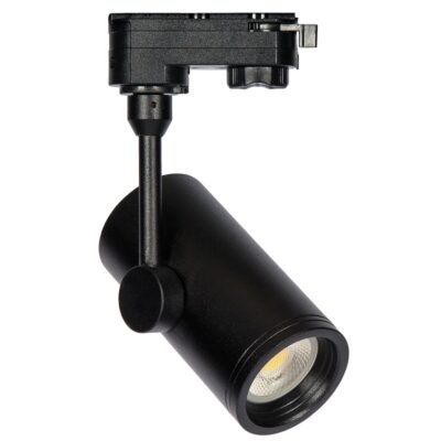 ΣΠΟΤ ΡΑΓΑΣ ΑΛΟΥΜΙΝΙΟΥ 240V GU10/PAR16 MAX35W L15cm IP20 ΜΑΥΡΟ  VK/04052TR/B/S VK
