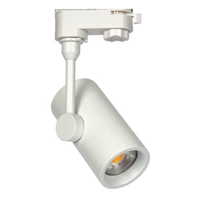 ΣΠΟΤ ΡΑΓΑΣ ΑΛΟΥΜΙΝΙΟΥ 240V GU10/PAR16 MAX35W L15cm IP20 ΛΕΥΚΟ VK/04052TR/W/S VK
