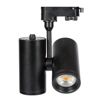 ΣΠΟΤ ΡΑΓΑΣ ΑΛΟΥΜΙΝΙΟΥ 240V 2xGU10/PAR16 MAX 2x35w L16cm IP20 ΜΑΥΡΟ  VK/04052TR/2/B/S VK