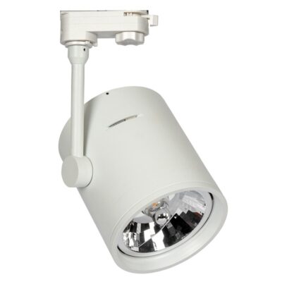ΣΠΟΤ ΡΑΓΑΣ ΑΛΟΥΜΙΝΙΟΥ 240V GU10/R111 max50w L19.5cm IP20 ΛΕΥΚΟ VK/04053TR/W/S VK