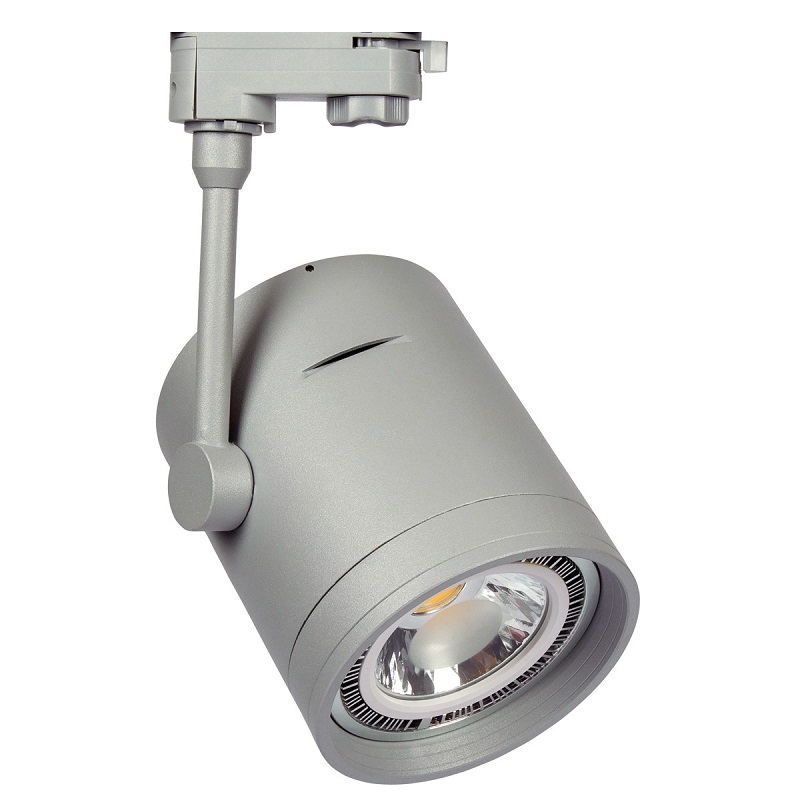 ΣΠΟΤ ΡΑΓΑΣ ΑΛΟΥΜΙΝΙΟΥ 240V GU10/R111 max50w L19.5cm IP20 ΓΚΡΙ VK/04053TR/G/S VK