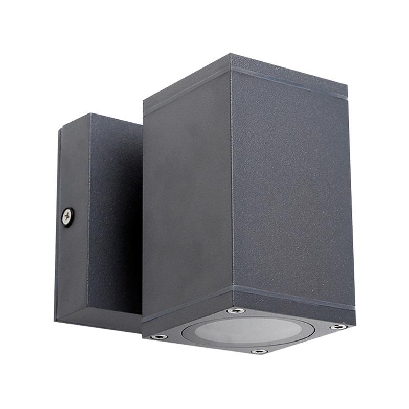 ΦΩΤΙΣΤΙΚΟ TOIXOY 240V MAX35W GU10 IP54 6X6X11.2X10(depth)cm ΑΝΘΡΑΚΙ VK/01067/AN VK