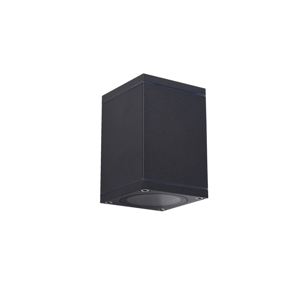 ΣΠΟΤ ΟΡΟΦΗΣ 240V GU10/PAR16 MAX 12W LED IP54 6x6x10cm ΜΑΥΡΟ VK/01069/B VK