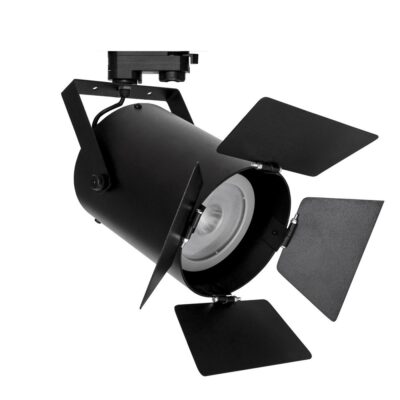 ΣΠΟΤ ΡΑΓΑΣ ΑΛΟΥΜΙΝΙΟΥ ΜΕ ΠΤΕΡΥΓΙΑ 240V E27 MAX50W L15cm IP20 ΜΑΥΡΟ  VK/04071E/PAR30/B VK