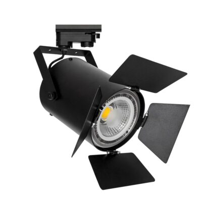 ΣΠΟΤ ΡΑΓΑΣ ΑΛΟΥΜΙΝΙΟΥ ΜΕ ΠΤΕΡΥΓΙΑ 240V GU10/R111 max50w L15cm IP20 ΜΑΥΡΟ  VK/04071G/ES111/B VK