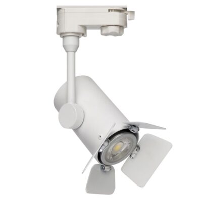 ΣΠΟΤ ΡΑΓΑΣ ΑΛΟΥΜΙΝΙΟΥ ΜΕ ΠΤΕΡΥΓΙΑ 240V GU10/PAR16 MAX 35W L17.5cm IP20 ΜΑΥΡΟ  VK/04071G/PAR16/B VK