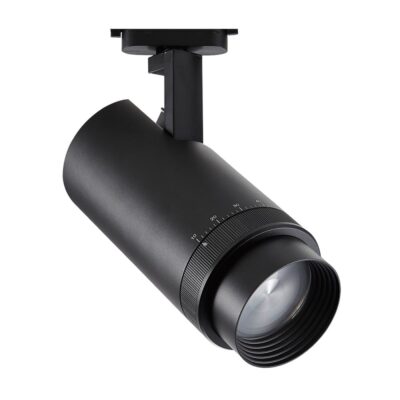 ΣΠΟΤ ΡΑΓΑΣ ΑΛΟΥΜΙΝΙΟΥ LED COB 220-240V 30W 4000Κ 2.100lm 15°-65° IP20 ΜΑΥΡΟ VK/04082/B/C VK