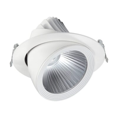ΣΠΟΤ LED ΧΩΝΕΥΤΟ ΚΙΝΗΤΟ 20W 4000K 1.800lm 24° IP20 ΛΕΥΚΟ ΜΑΤ VK/04083/W/C/24 VK