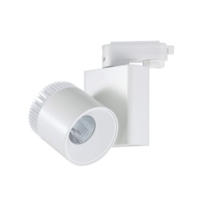 ΣΠΟΤ ΡΑΓΑΣ ΑΛΟΥΜΙΝΙΟΥ LED COB 220-240V 15W 3000K 1.200lm 24° IP20 ΛΕΥΚΟ VK/04116/W/W/24 VK